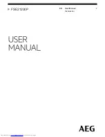 Предварительный просмотр 1 страницы AEG FSE21200P User Manual