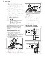 Preview for 34 page of AEG FSE53630Z User Manual