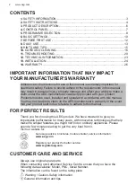 Предварительный просмотр 2 страницы AEG FSE69200RO User Manual