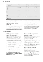 Preview for 34 page of AEG FSE73600P User Manual