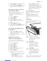 Предварительный просмотр 11 страницы AEG FSK93705P User Manual