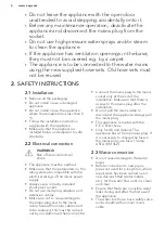 Preview for 4 page of AEG FSS52615Z User Manual