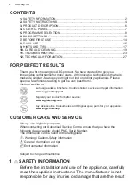 Preview for 2 page of AEG FSS63607P User Manual