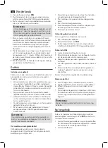 Предварительный просмотр 10 страницы AEG FWS 5576 Instruction Manual