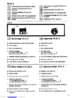 Preview for 3 page of AEG FX22 Z Operating Instructions Manual