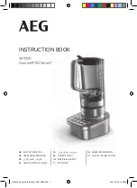 AEG GourmetPRO SB93 Series Instruction Book предпросмотр