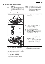 Предварительный просмотр 61 страницы AEG GS45BV221 User Manual