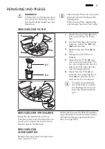 Предварительный просмотр 17 страницы AEG GS60AV221 User Manual