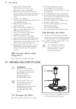 Preview for 38 page of AEG GS60BVM User Manual