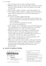 Preview for 22 page of AEG HC411520 User Manual