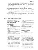 Preview for 47 page of AEG HC412000GB User Manual