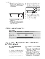 Предварительный просмотр 58 страницы AEG HC412000GB User Manual