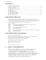 Preview for 2 page of AEG HC412001GB User Manual