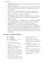 Preview for 4 page of AEG HC452601EB User Manual