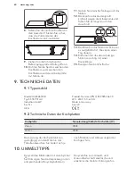 Preview for 60 page of AEG HC652601EB User Manual