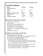 Preview for 14 page of AEG HD 8960 Operating And Installation Instructions