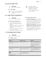 Preview for 17 page of AEG HE604060XB User Manual