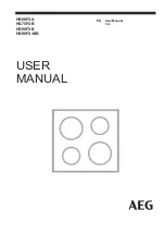 AEG HG60FXA User Manual preview