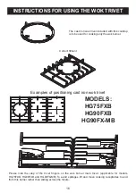 Preview for 16 page of AEG HG60FXA User Manual