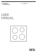 AEG HG644351 User Manual preview