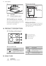 Preview for 10 page of AEG HG654421UM User Manual