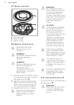 Preview for 8 page of AEG HG654820 User Manual