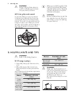 Предварительный просмотр 8 страницы AEG HG755420 User Manual