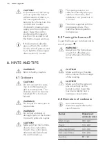 Preview for 14 page of AEG HG755551SY User Manual