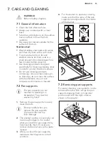 Preview for 15 page of AEG HG75SY5451 User Manual