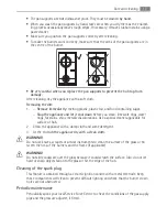 Предварительный просмотр 17 страницы AEG HG795440NB User Manual