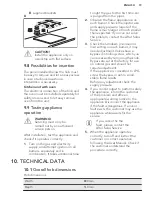 Preview for 19 page of AEG HG975550 User Manual