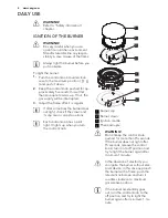 Предварительный просмотр 8 страницы AEG HG995440 User Manual