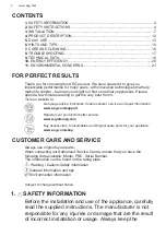 Preview for 2 page of AEG HGB75420YM User Manual