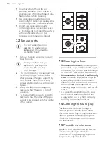 Preview for 14 page of AEG HGB95520YM User Manual