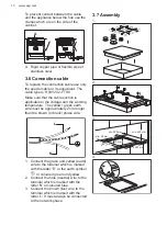 Preview for 10 page of AEG HGB95522SM User Manual