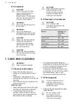 Preview for 14 page of AEG HGB95522SM User Manual