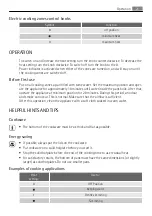 Preview for 21 page of AEG HK312000H User Manual