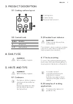 Предварительный просмотр 7 страницы AEG HK614000CB User Manual