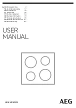 AEG HK634060XB User Manual предпросмотр