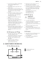 Preview for 27 page of AEG HKA8540IND User Manual