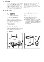 Preview for 40 page of AEG HKA8540IND User Manual