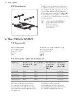 Preview for 42 page of AEG HKA8540IND User Manual