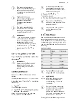 Preview for 15 page of AEG HKB64450NB User Manual