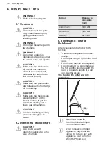 Предварительный просмотр 16 страницы AEG HKB64541NB User Manual