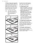 Предварительный просмотр 22 страницы AEG HKB95450NB User Manual