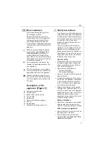 Preview for 7 page of AEG HM 310 Assistent Operating Instructions Manual