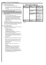 Preview for 6 page of AEG Hoz 5 Comfort Installation And Operating Instructions Manual