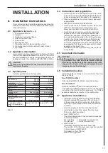 Preview for 13 page of AEG Hoz 5 Comfort Installation And Operating Instructions Manual