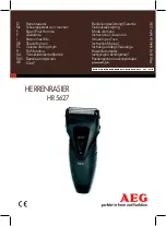 AEG HR 5627 Instruction Manual preview