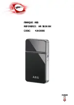 AEG HR 5636 BK Instruction Manual preview